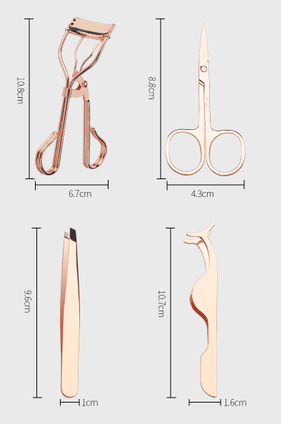 Essential Eyelash Curler 4-Piece Set