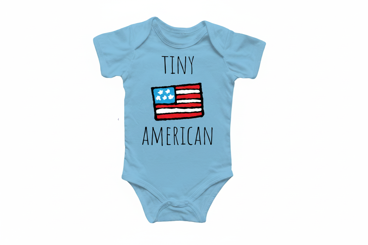 July 4th Patriotic Infant Bodysuit