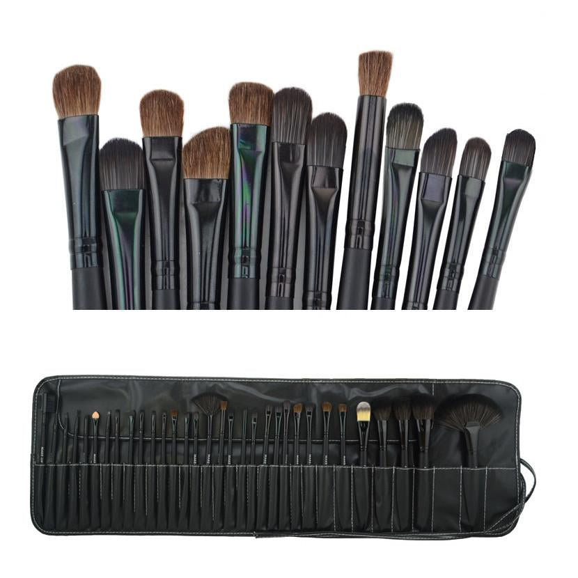32-Piece Sculptor High Quality Wooden Makeup Brush Set