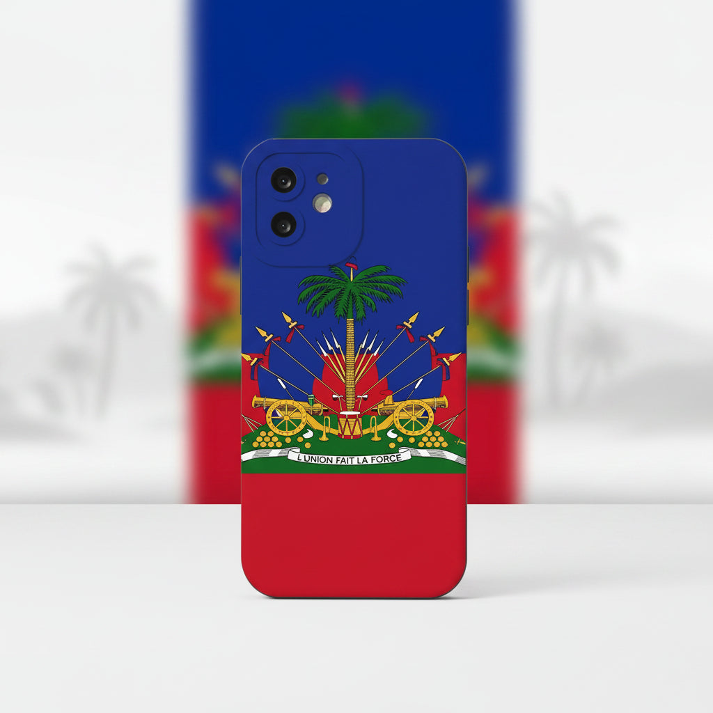 Creative Pattern Haitian Flag iPhone Case 4
