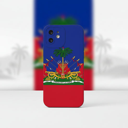 Creative Pattern Haitian Flag iPhone Case 4