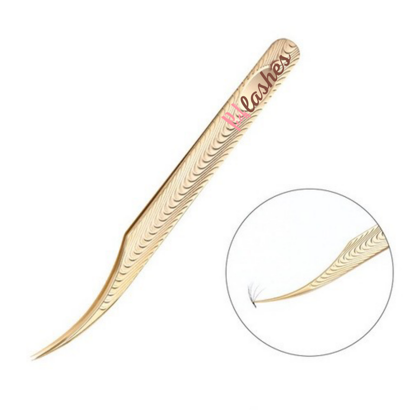 Professional Eyelash Grafting Design Tweezer