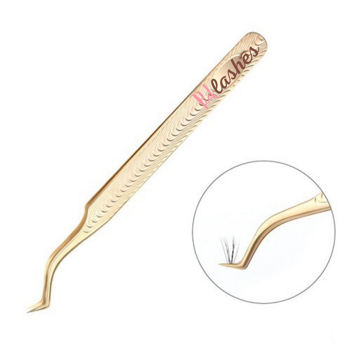 Professional Eyelash Grafting Design Tweezer