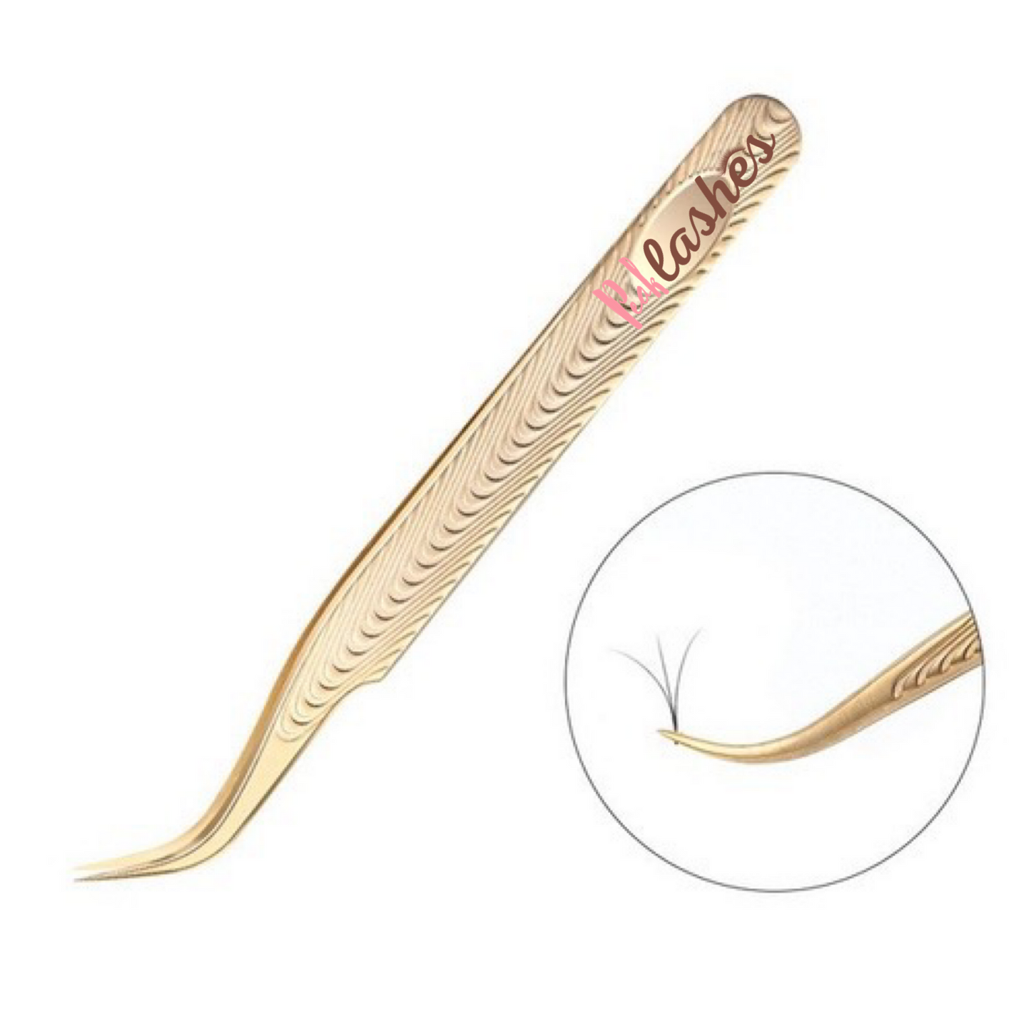 Professional Eyelash Grafting Design Tweezer