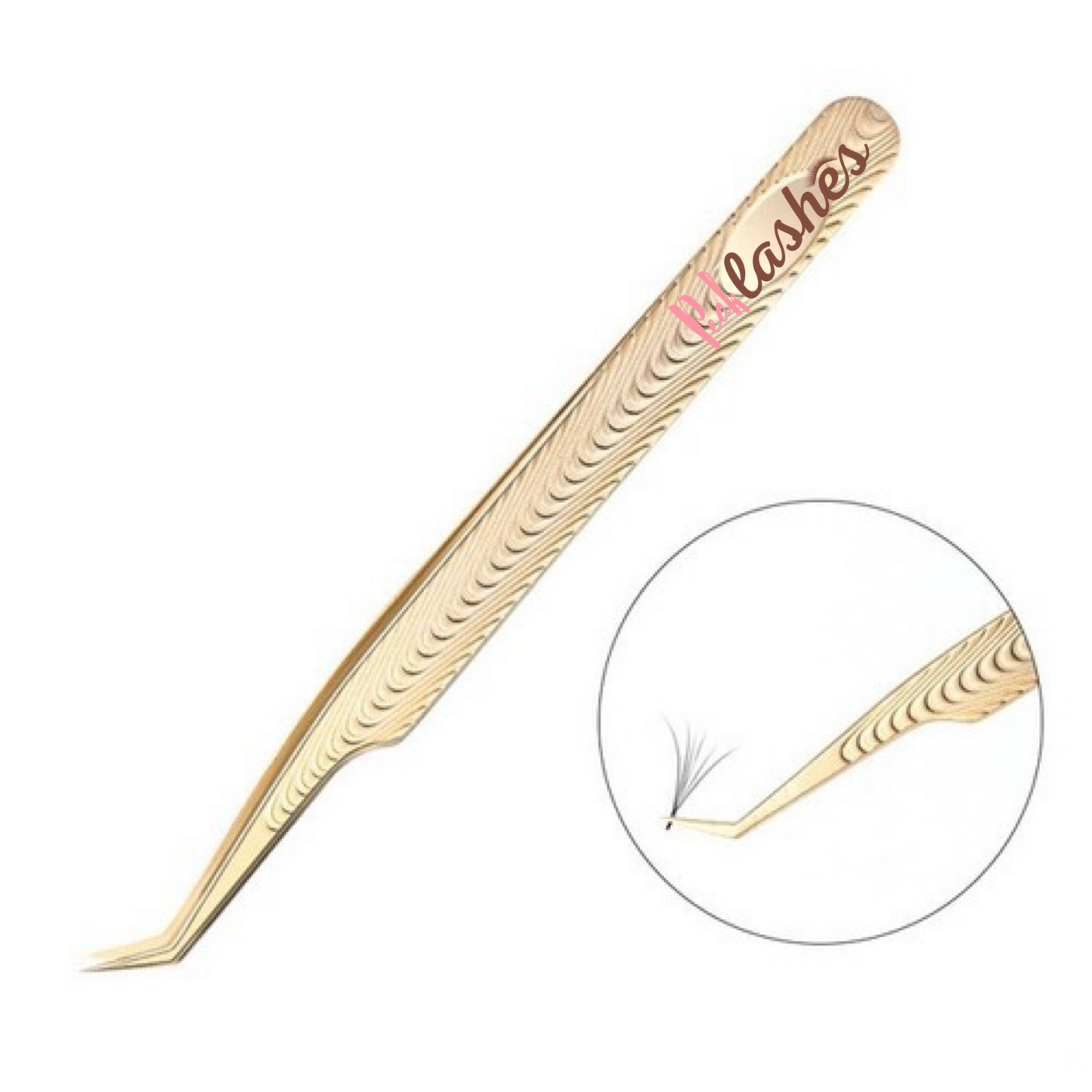 Professional Eyelash Grafting Design Tweezer