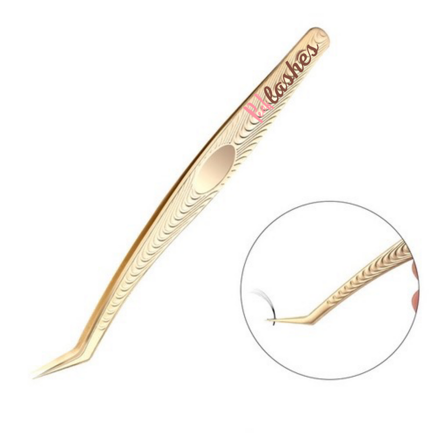Professional Eyelash Grafting Design Tweezer