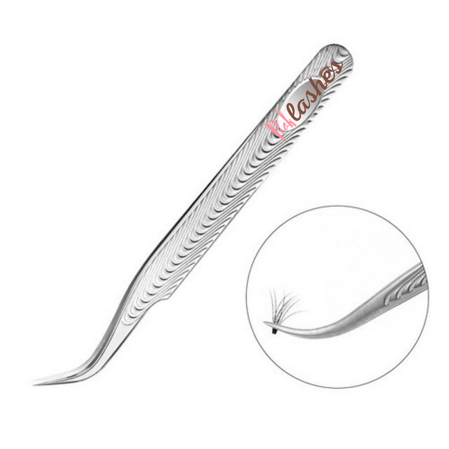 Professional Eyelash Grafting Design Tweezer