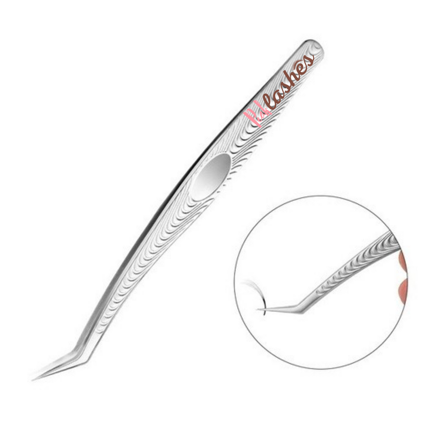 Professional Eyelash Grafting Design Tweezer