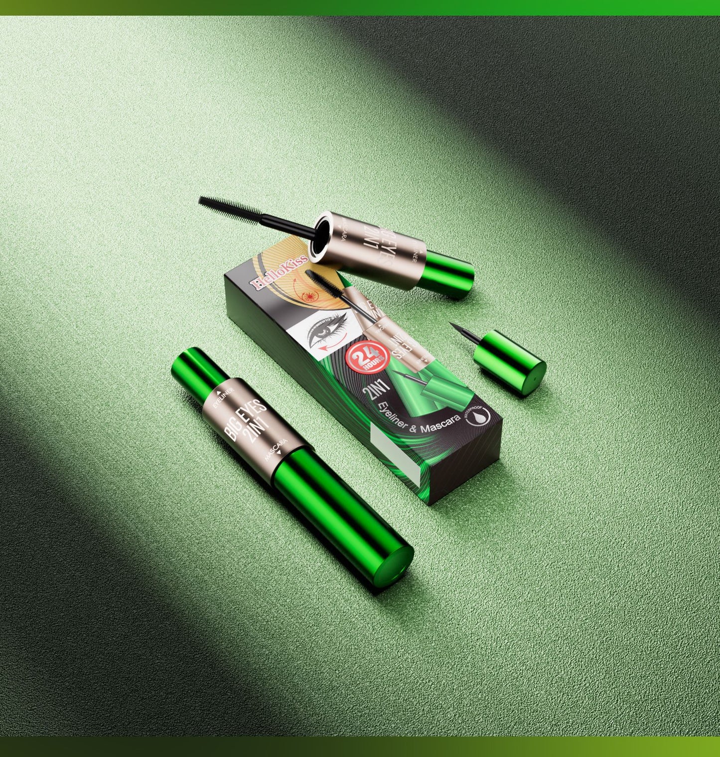 2-in-1 Long & Thick Double-Ended Mascara
