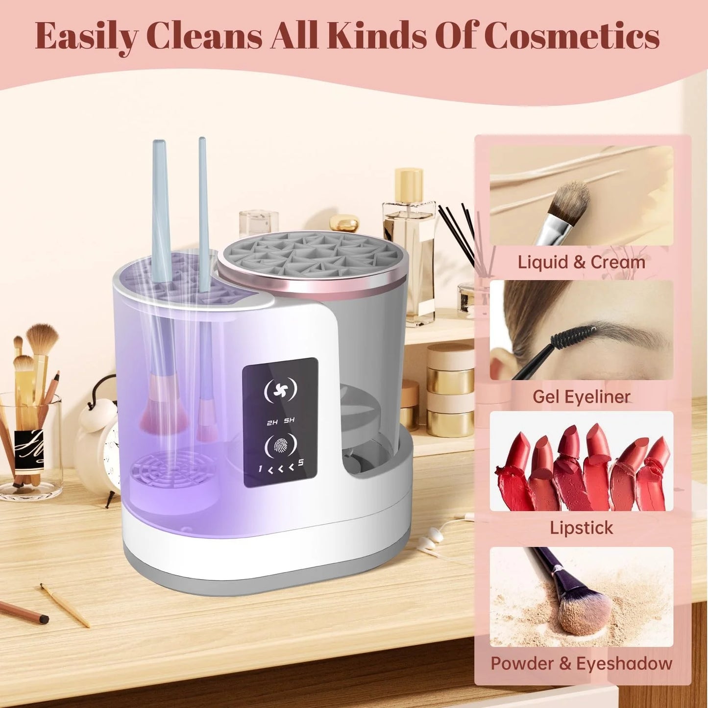 Leisurely Makeup Brush Cleaner