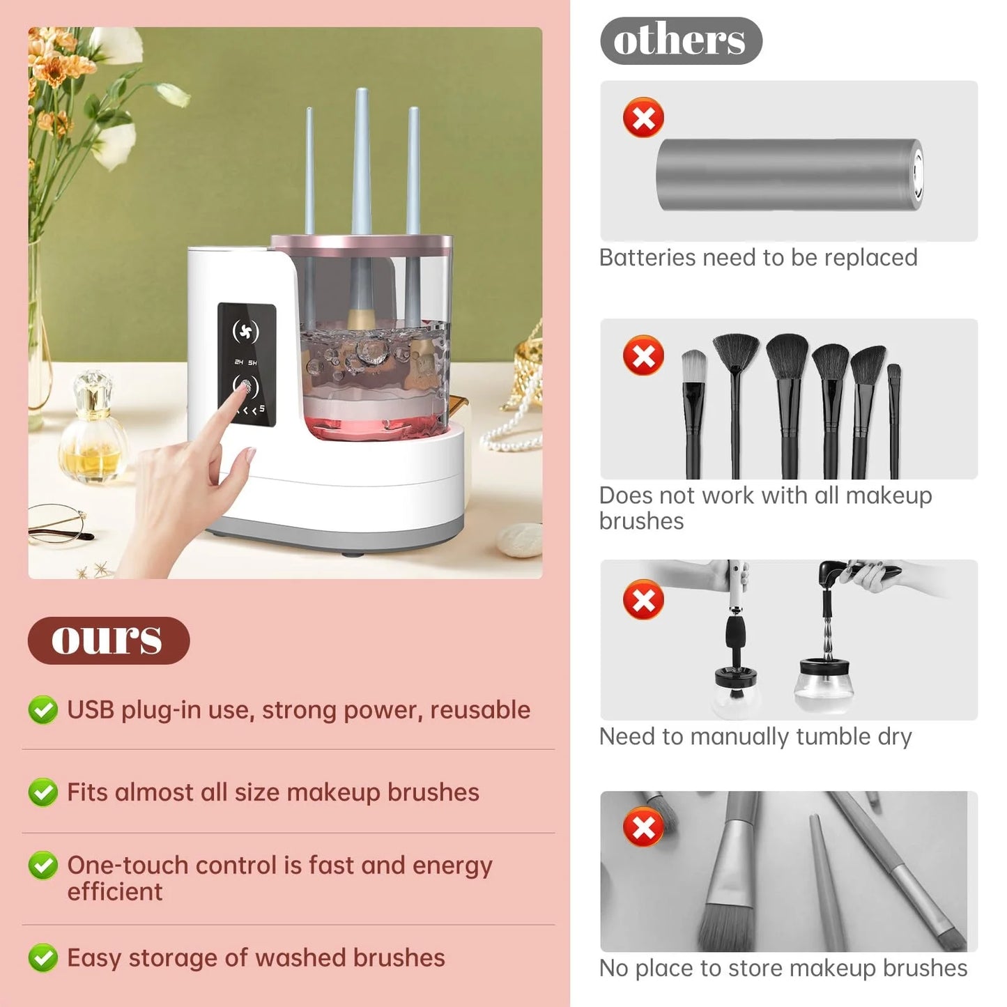 Leisurely Makeup Brush Cleaner