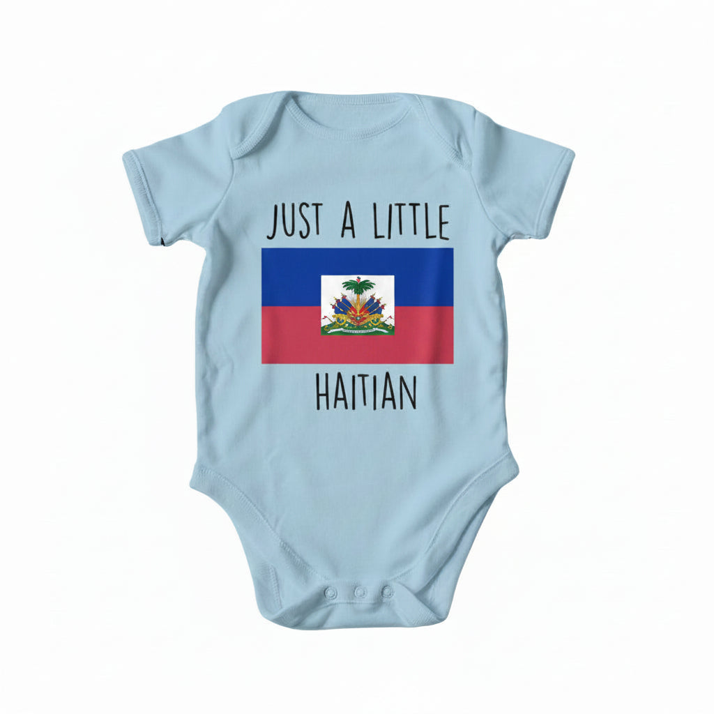 Haitian Flag Baby Bodysuit