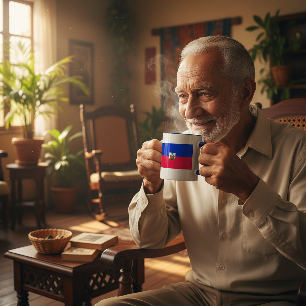 Haitian Flag Coffee Mug