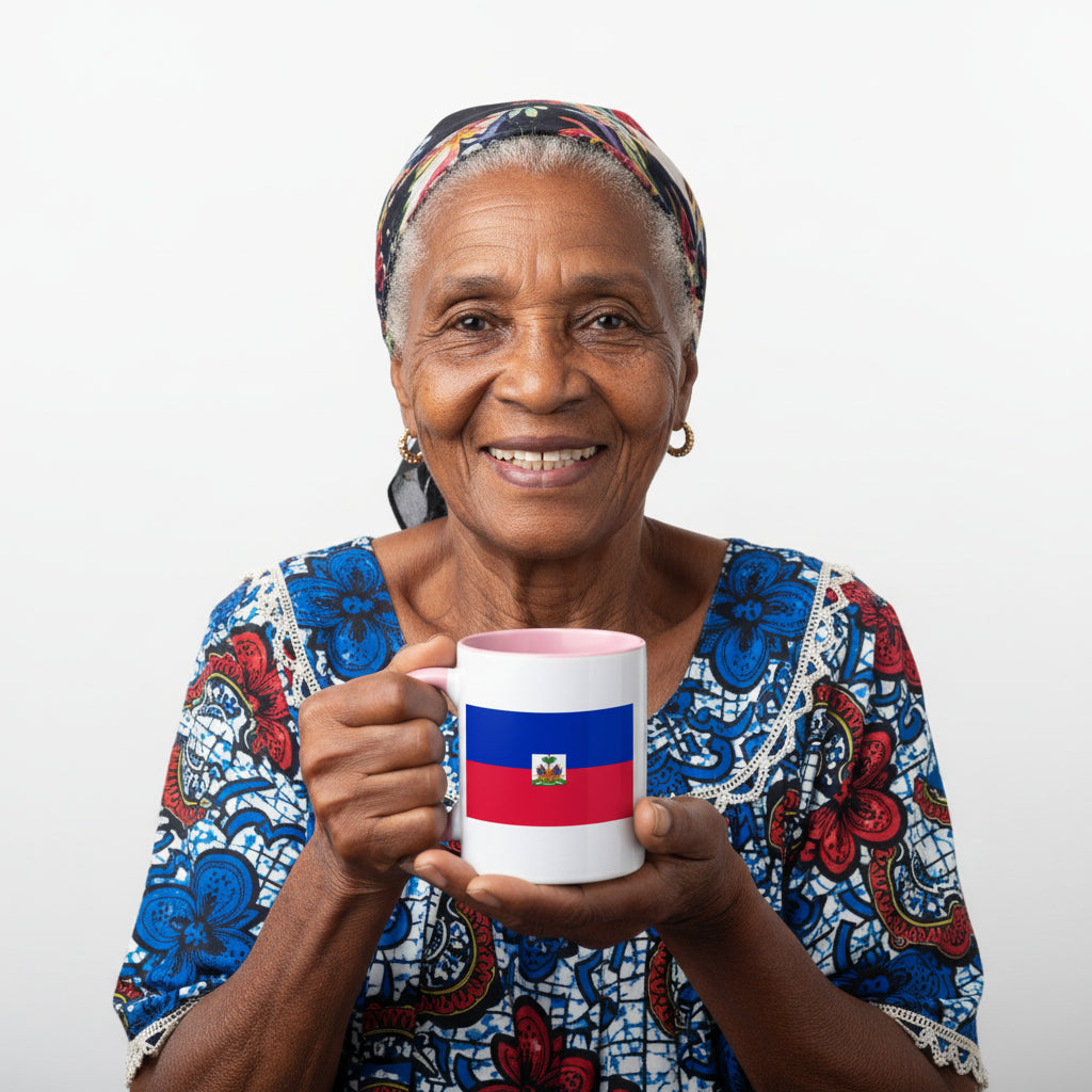 Haitian Flag Coffee Mug